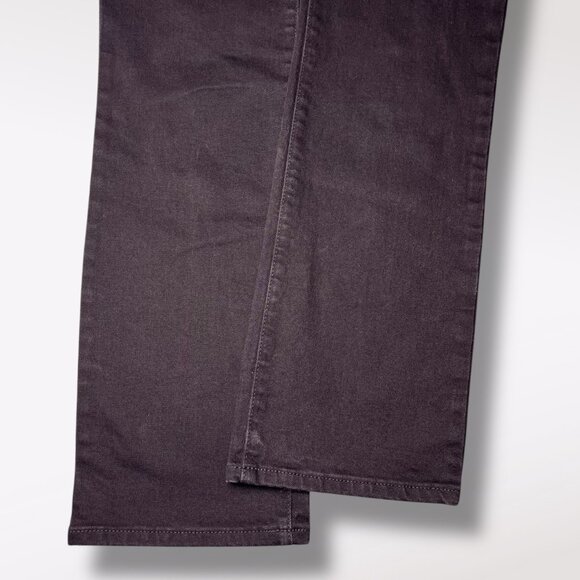 Old Navy Kicker Boot Cut Mid Rise Black Jeans Size 6 Short - Picture 4 of 6